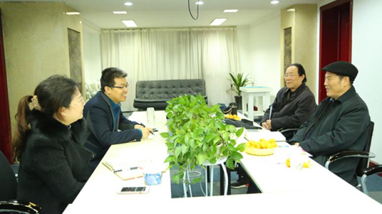 陕西省中小企业运营质量提升工程副组长王治国携专家莅临翼光指导工作