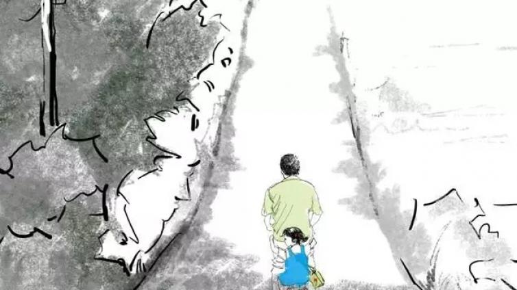 爸爸，再不陪我我就长大了