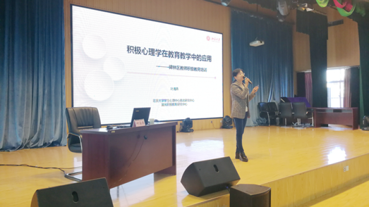 叶海燕主任受邀给西安市碑林区新入职教师开展积极教育培训！